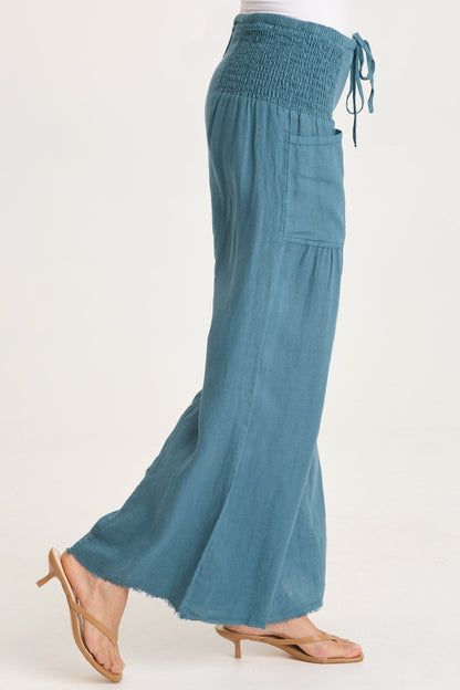 Coleson Linen Wide Leg Pant