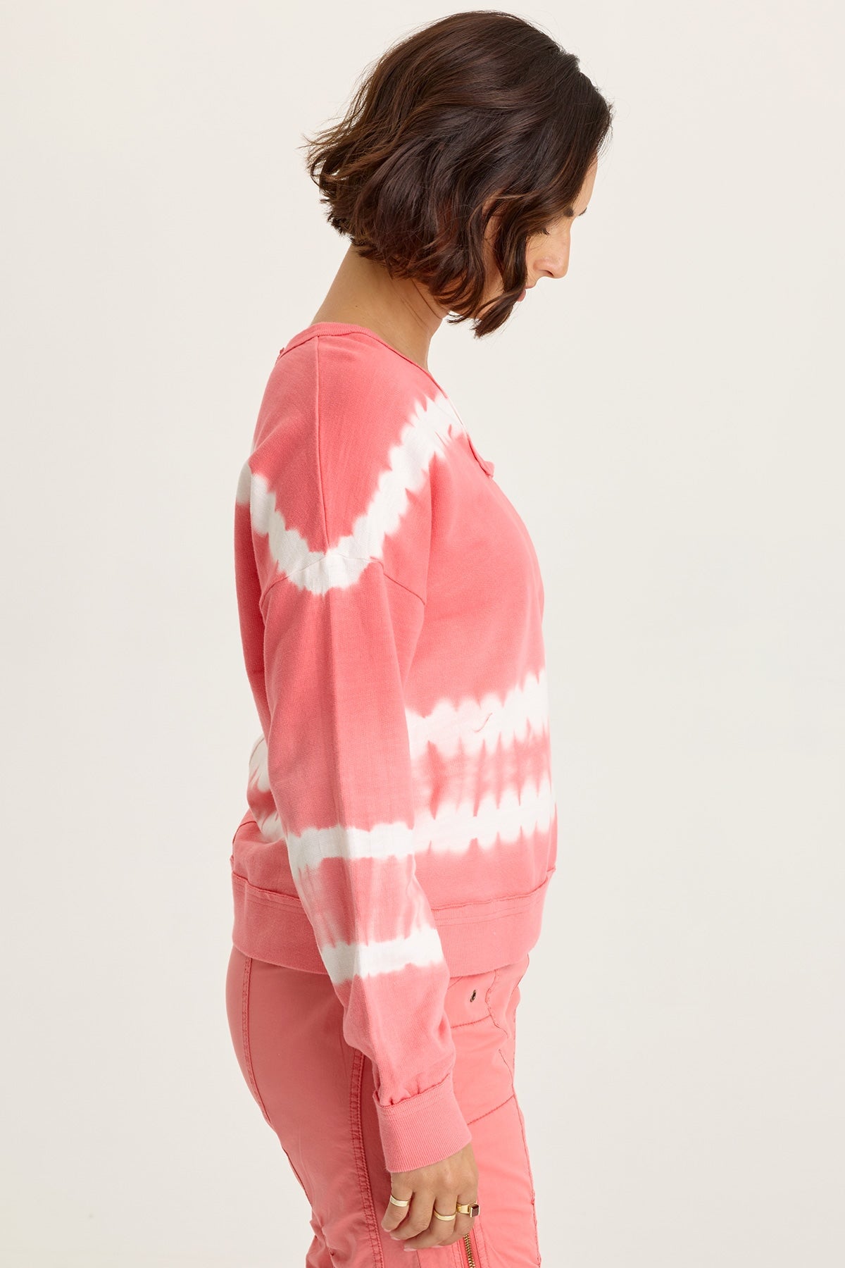 Rolin Terry V-Neck Pullover