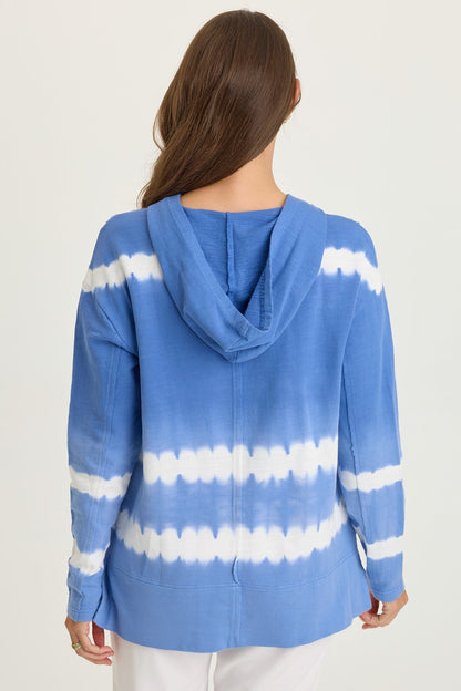 Luthor Terry V-Neck Hoodie