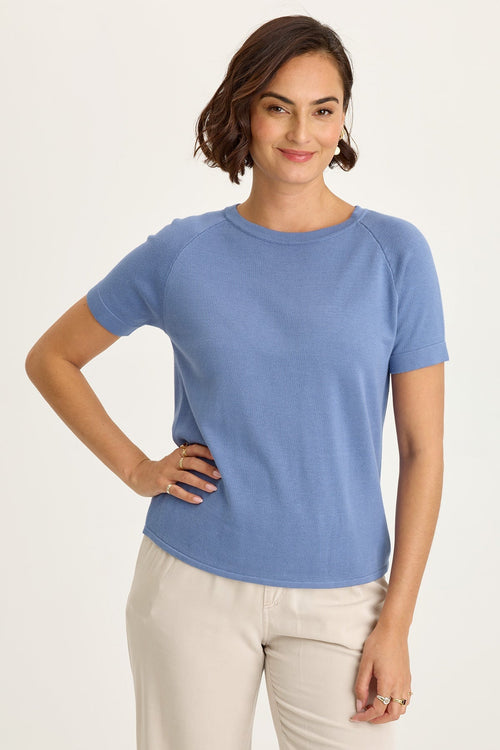Chilton Knit Raglan Tee