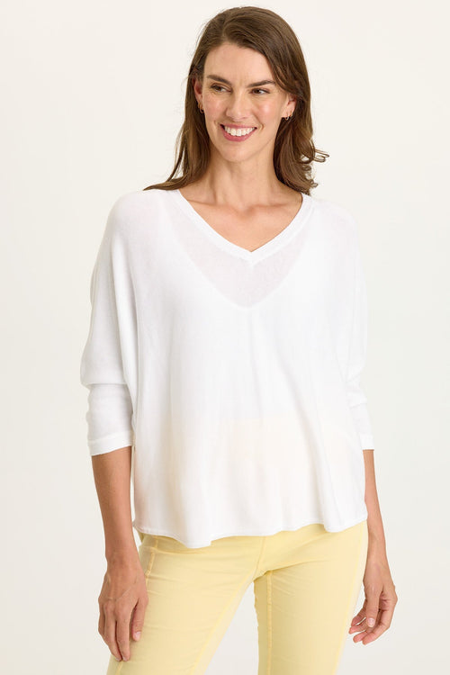 Zia Knit Dolman 3/4 Sleeve Top