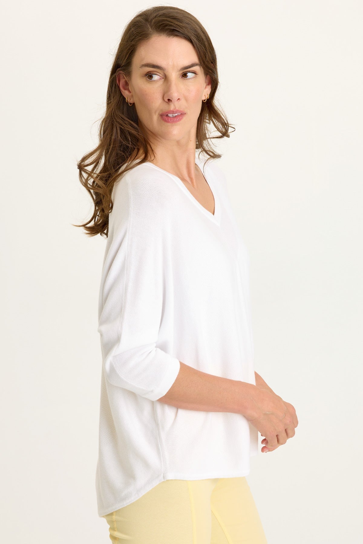 Zia Knit Dolman 3/4 Sleeve Top