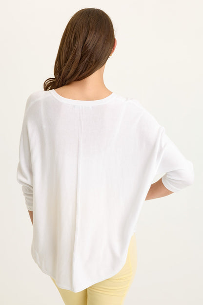 Zia Knit Dolman 3/4 Sleeve Top
