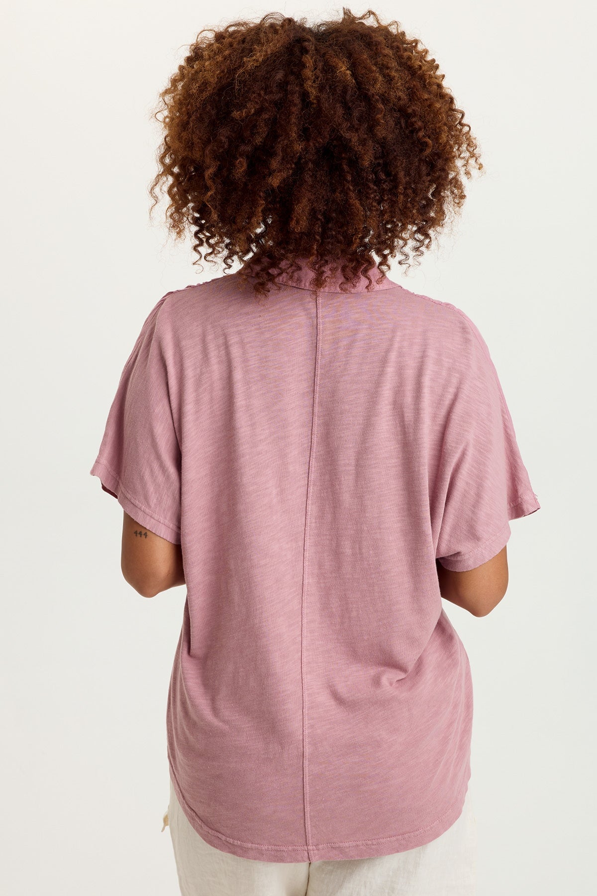 Quilla Linen Collared Top