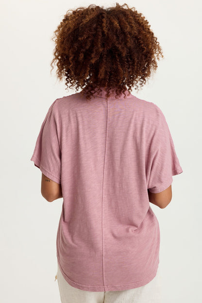 Quilla Linen Collared Top