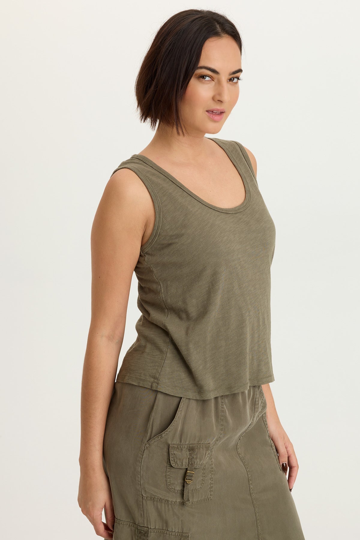 Etano Jersey Scoop Neck Tank