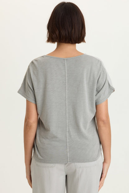 Embroidered Dashell Twill Top