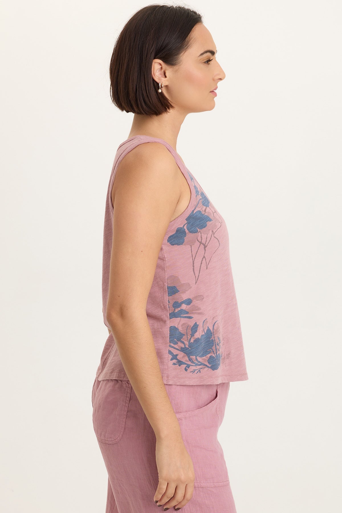 Printed Etano Jersey Tank