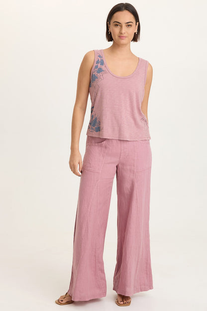 Printed Etano Jersey Tank