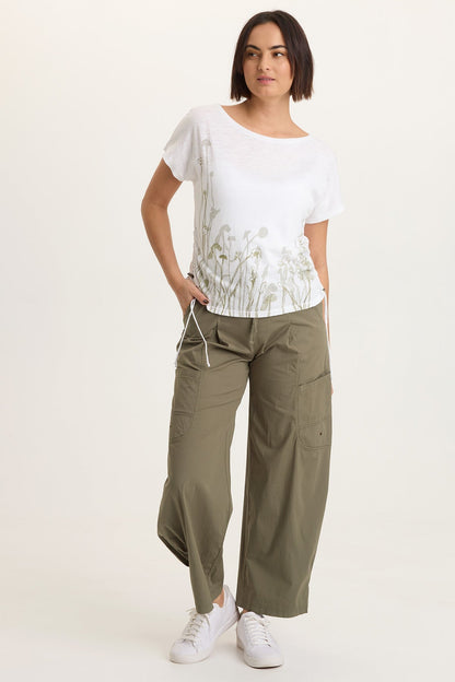 Pender Poplin Barrel Pant