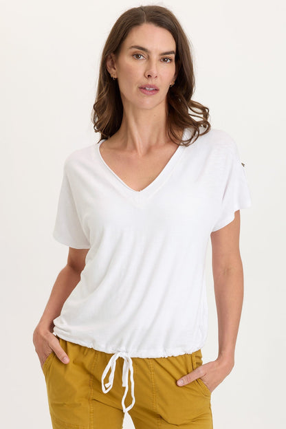 Knit Bower Cinchable Hem Top