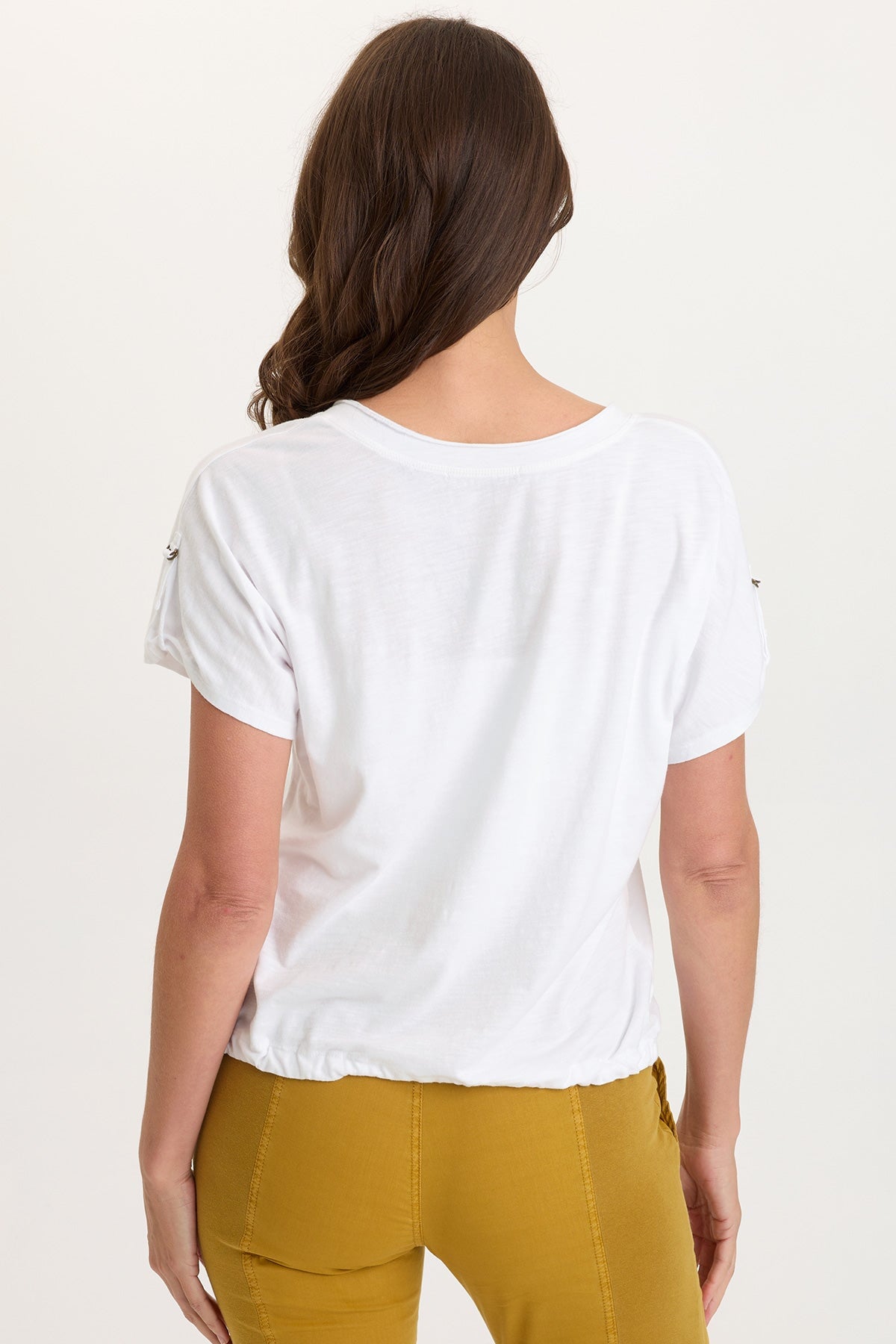 Knit Bower Cinchable Hem Top
