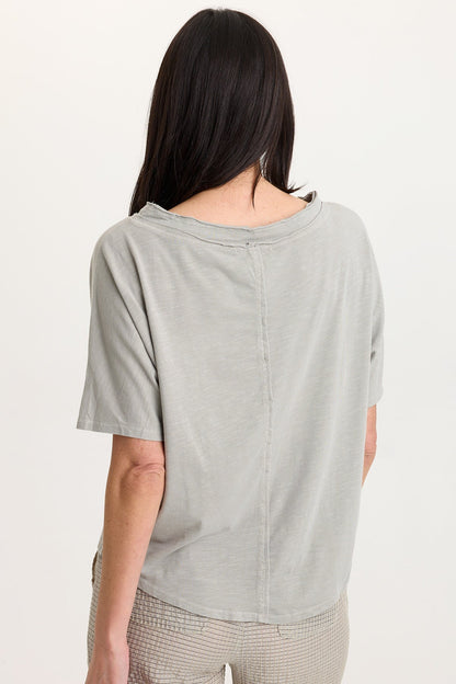 Lyra Jersey Boatneck Tee