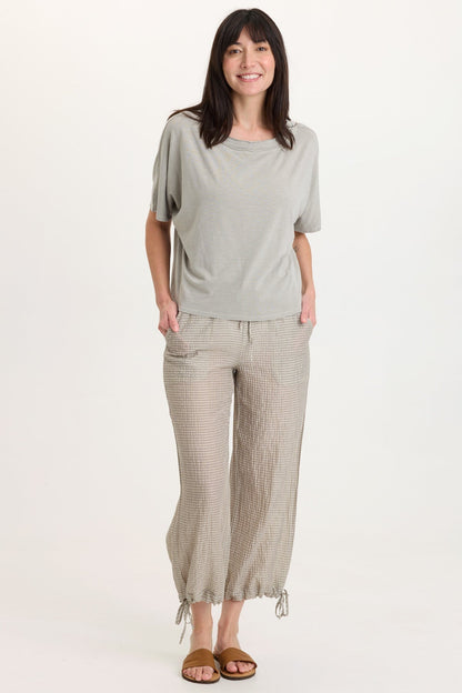 Lyra Jersey Boatneck Tee