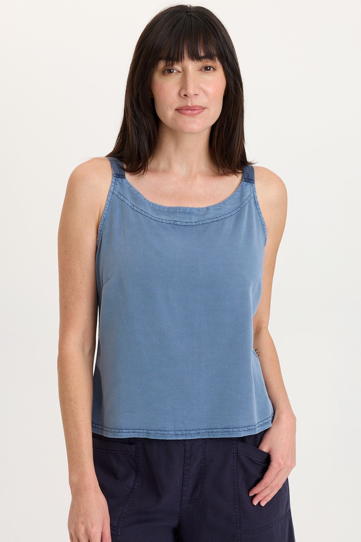 Kai Twill Strappy Tank