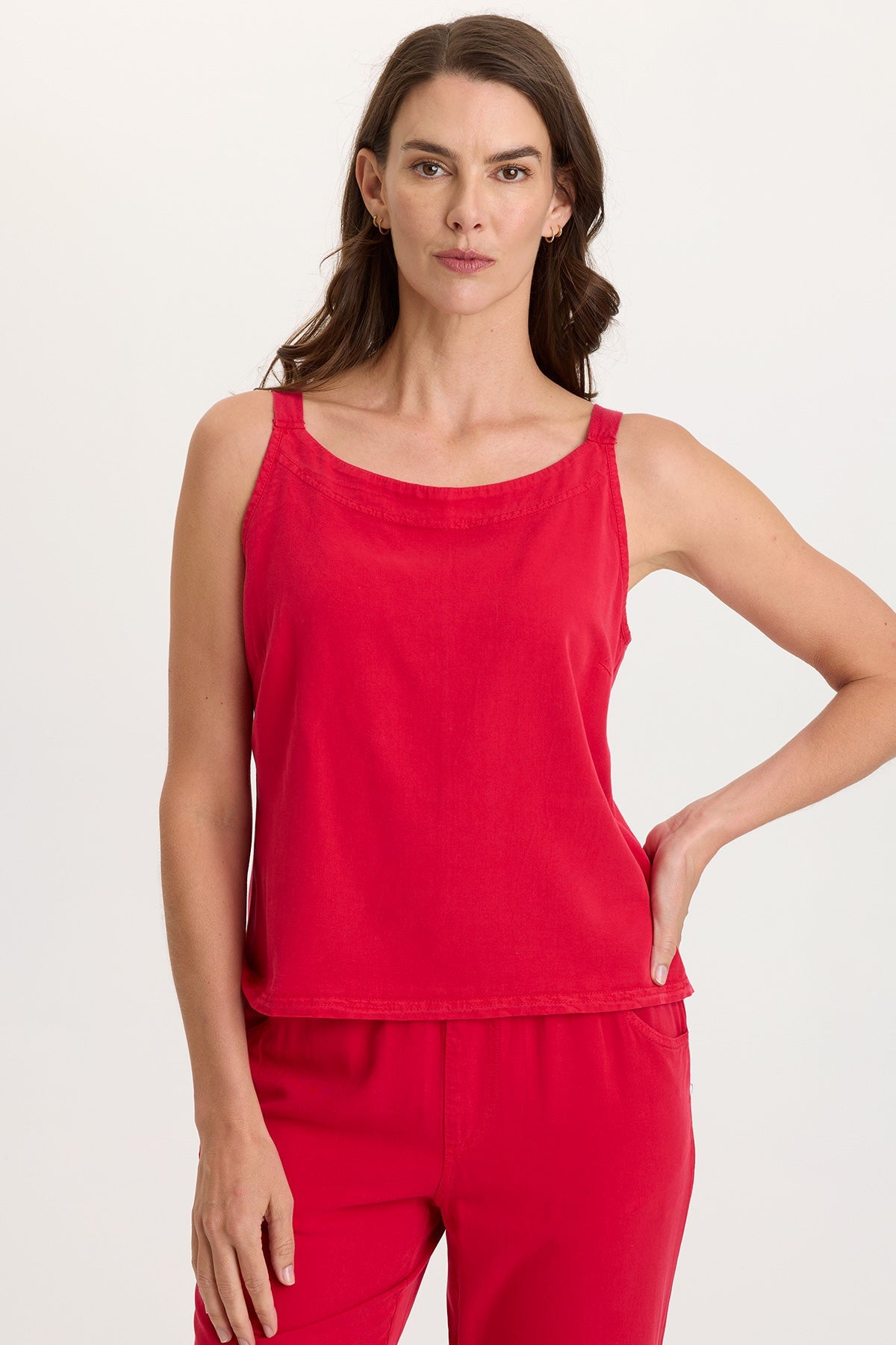 Kai Twill Strappy Tank