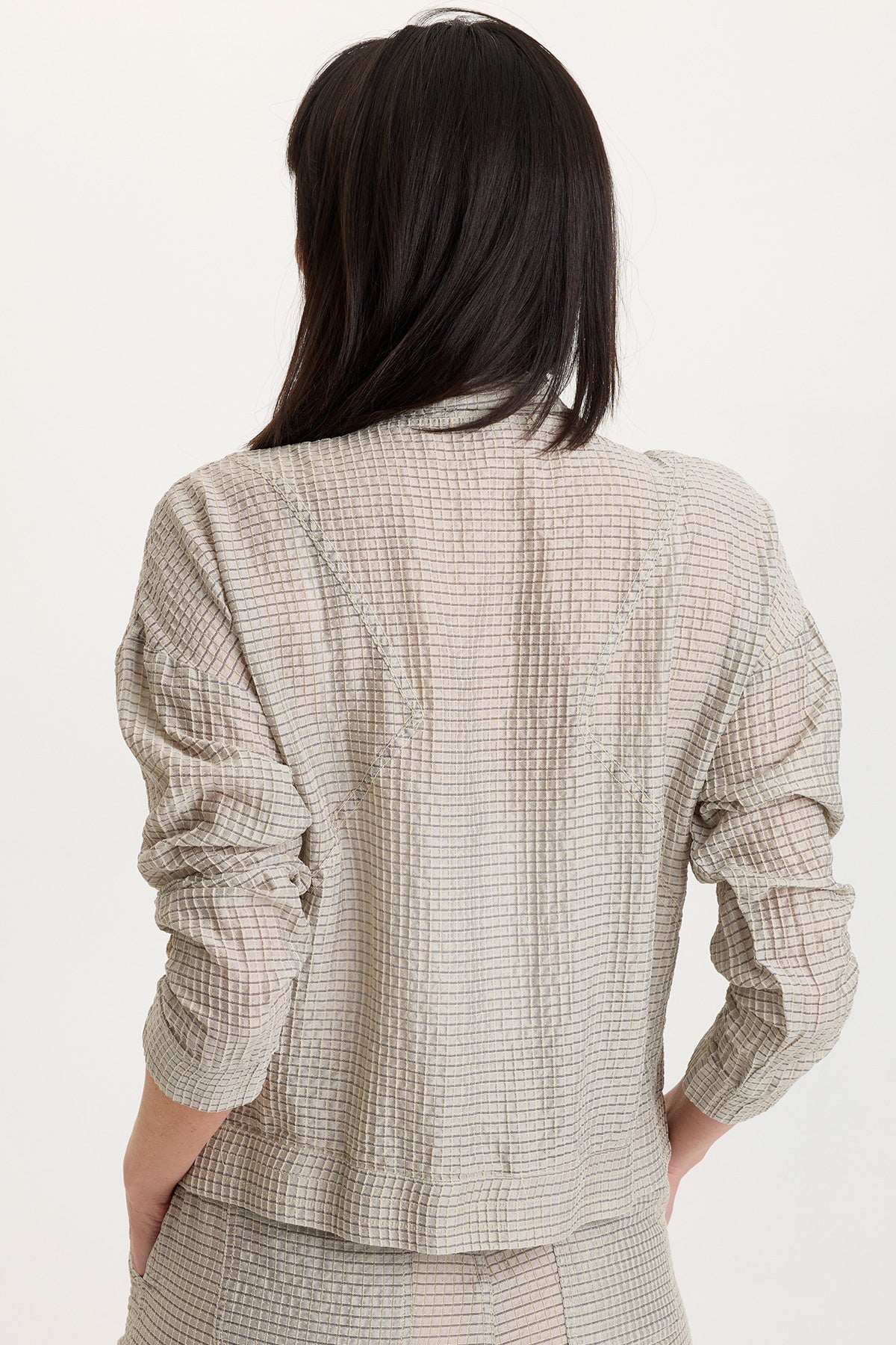 Ryker Waffle Weave Zip-Up Jacket