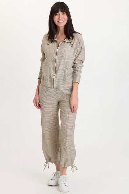 Ryker Waffle Weave Zip-Up Jacket