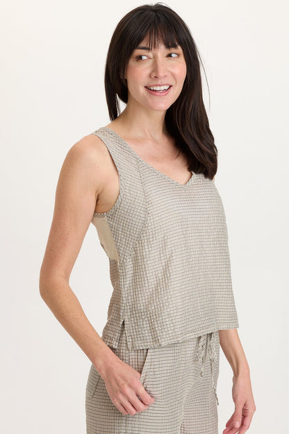 Aria Waffle Weave Tank