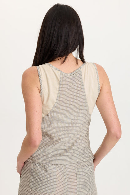 Aria Waffle Weave Tank