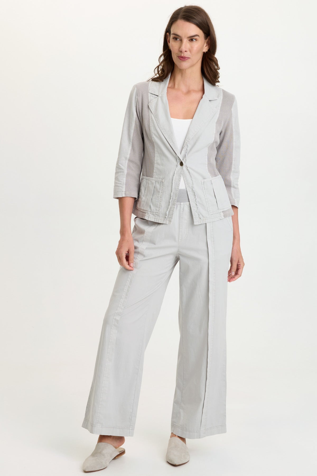 Bay Poplin Straight Leg Pant