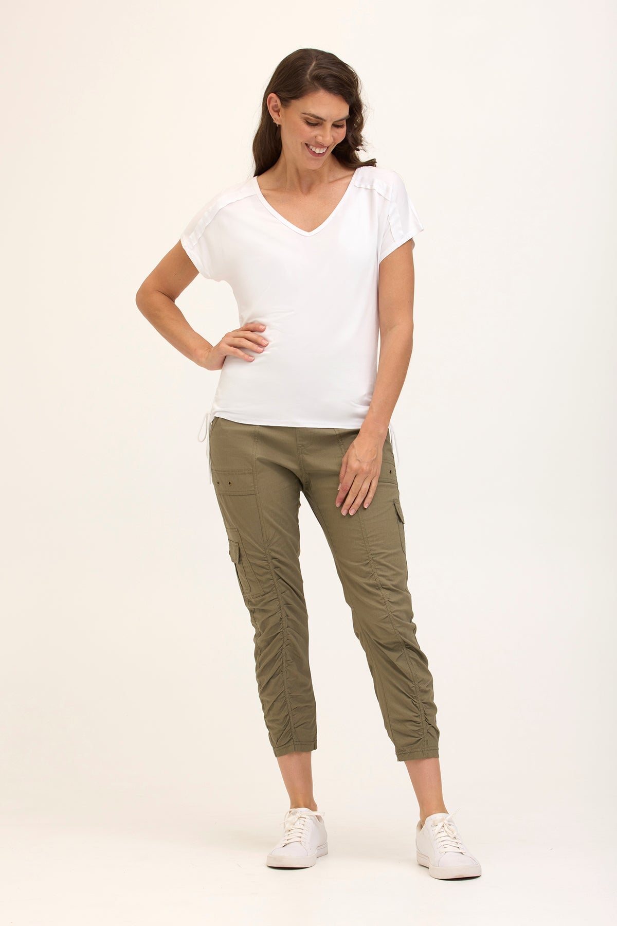 Tilton Ruched Skinny Pant