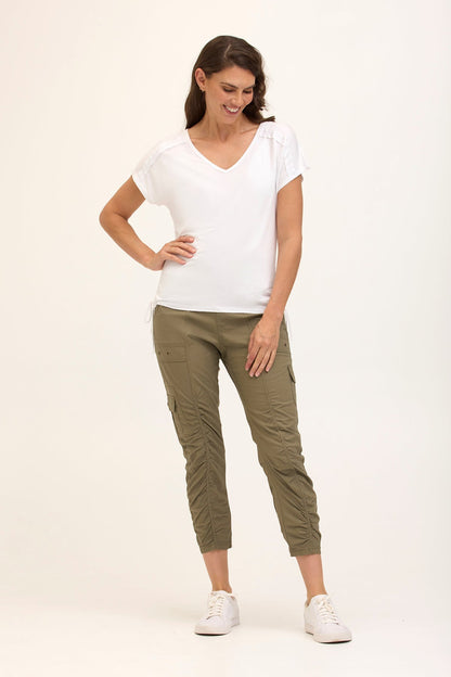Tilton Ruched Skinny Pant