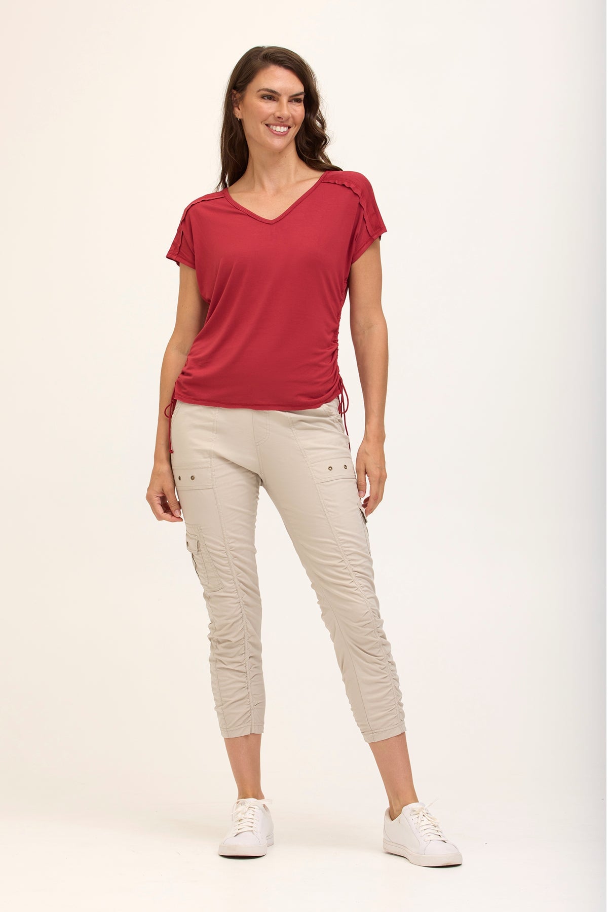 Tilton Ruched Skinny Pant