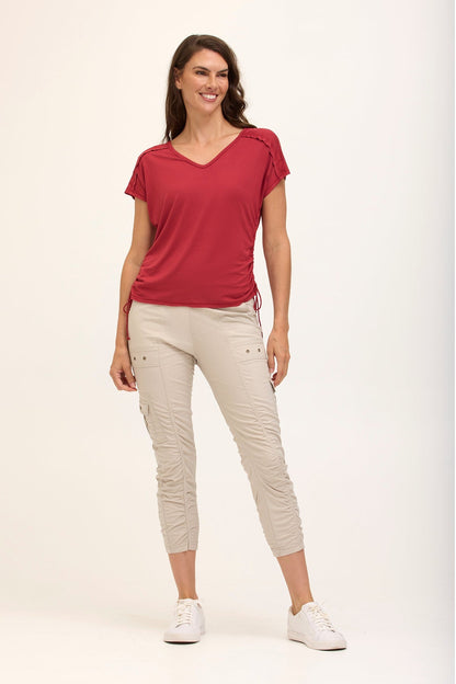 Tilton Ruched Skinny Pant