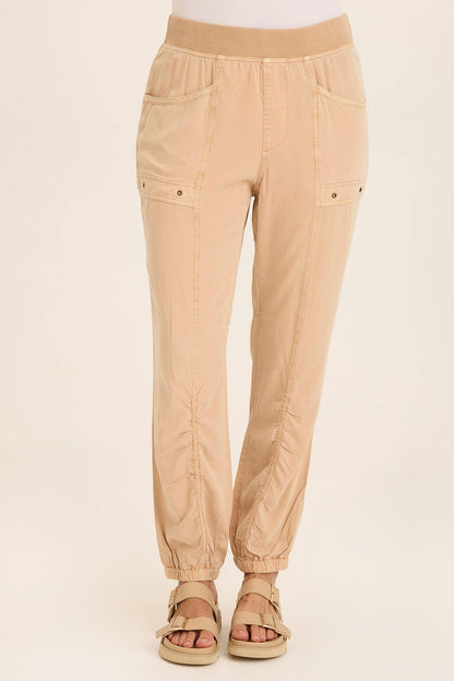 Squire Twill Banded Hem Casual Pant