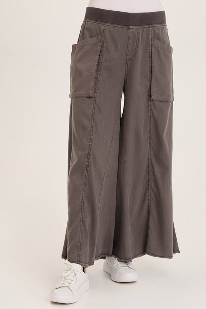 Desoto Ultra-Flare Wide Leg Pocket Trouser
