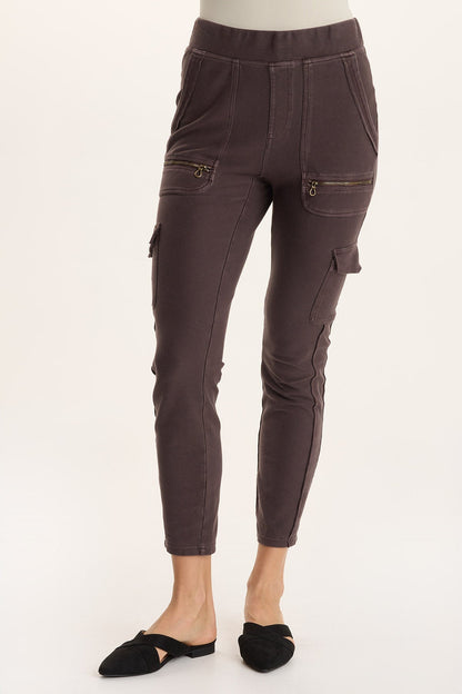 Keelie Twill Knit Elevated Pocket Legging