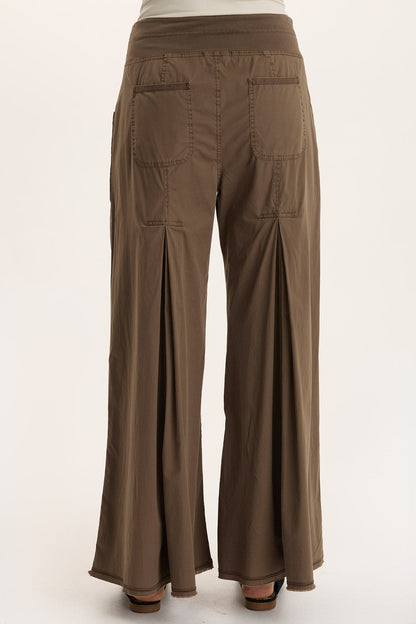 Nevins Soft Volume Wide Leg Drawstring Pant
