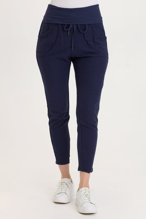 Kiefer Slim Leg Crepe Knit Pant