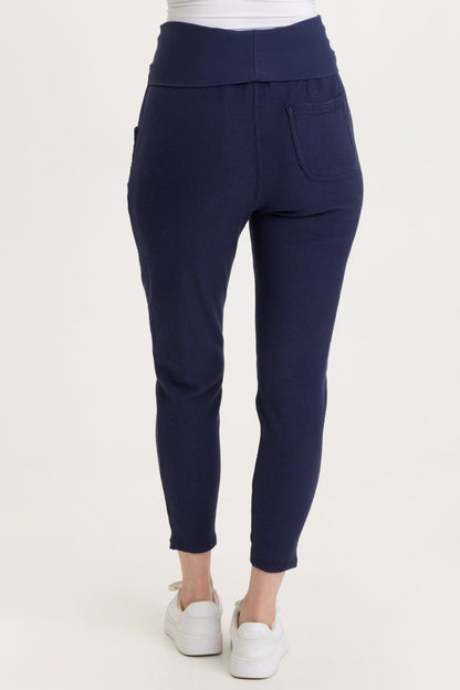 Kiefer Slim Leg Crepe Knit Pant