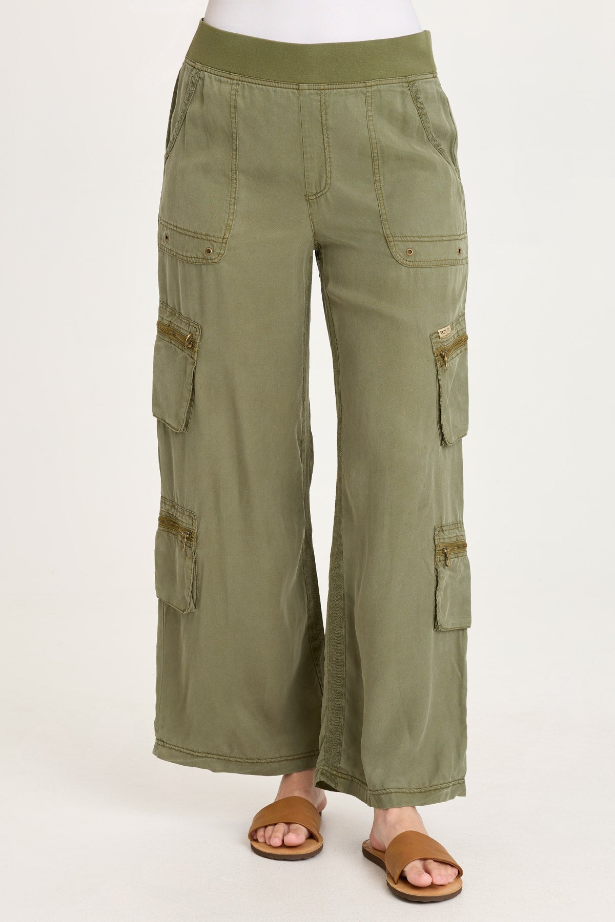 Britte Twill Multi-Pocket Cargo Pant