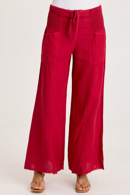 Coleson Linen Wide Leg Pant