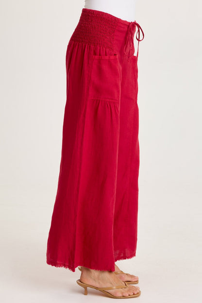 Coleson Linen Wide Leg Pant