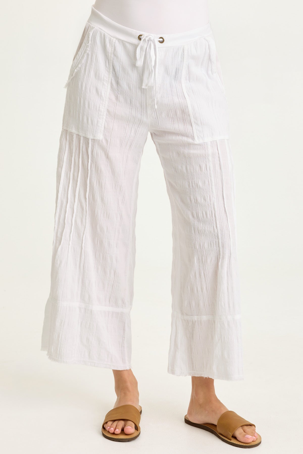 Doyen Textured Gauze Crop