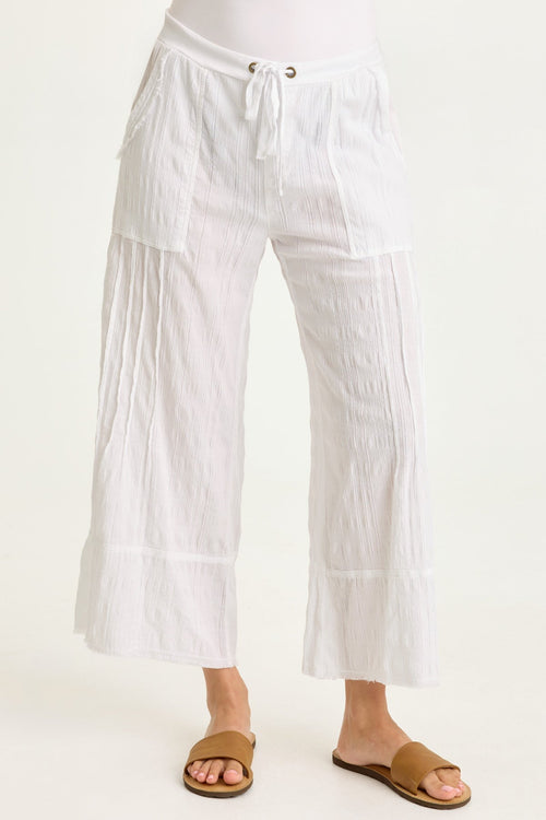 Doyen Textured Gauze Crop