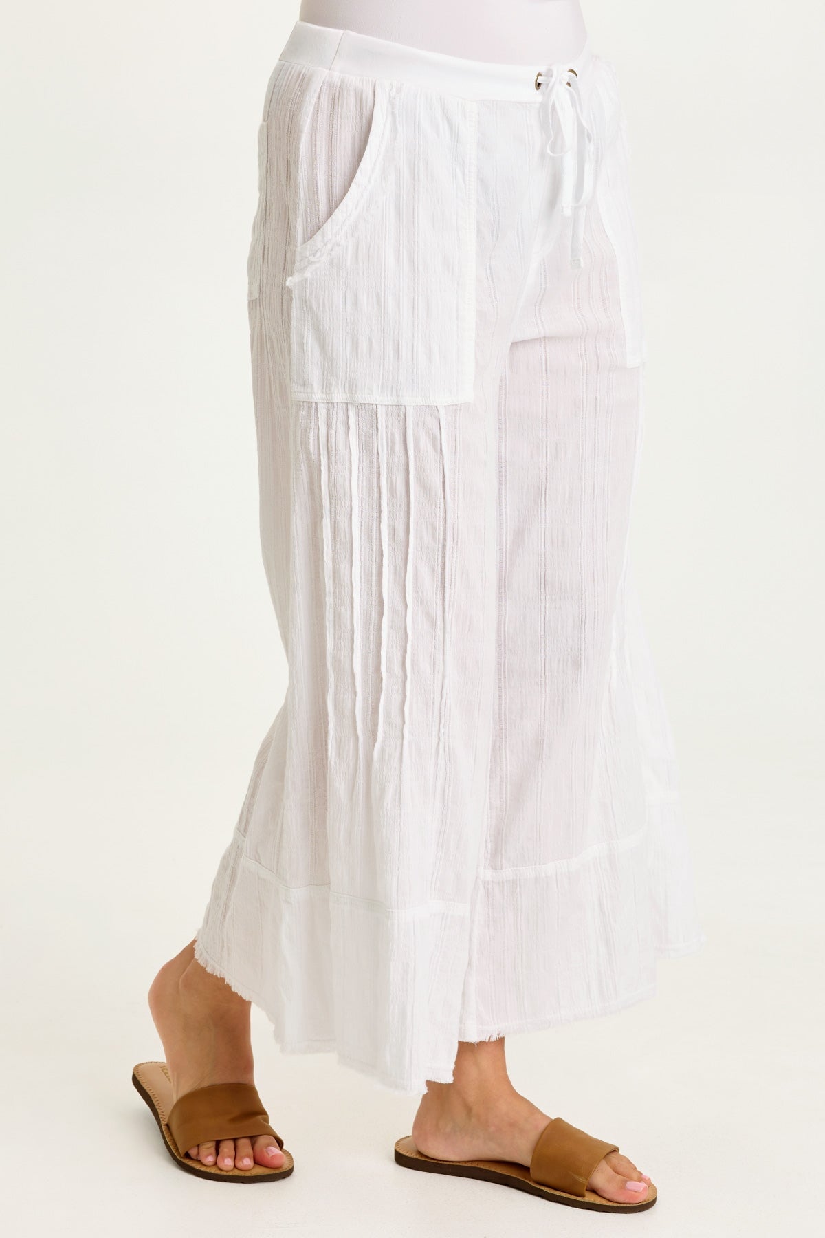 Doyen Textured Gauze Crop
