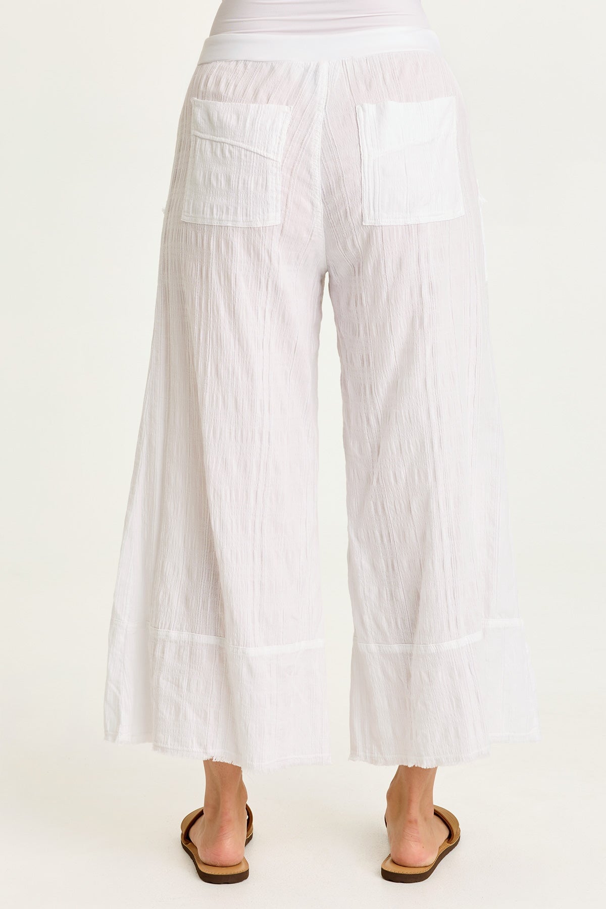 Doyen Textured Gauze Crop