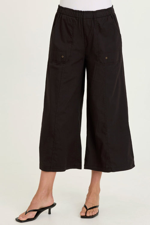 Gottfried Poplin Gaucho Crop