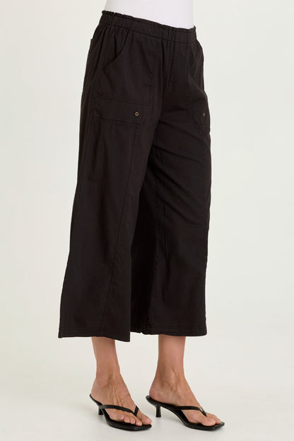 Gottfried Poplin Gaucho Crop