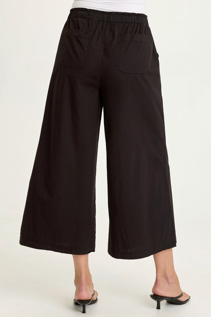 Gottfried Poplin Gaucho Crop