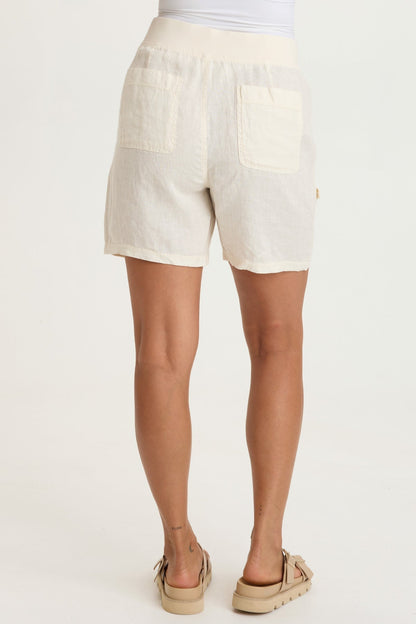 Jayci Linen Cargo Short