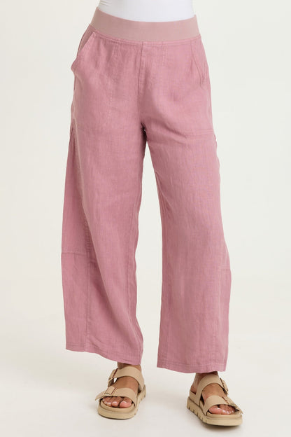 Nao Linen Barrel Crop