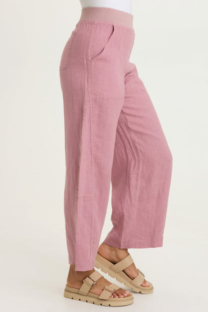 Nao Linen Barrel Crop