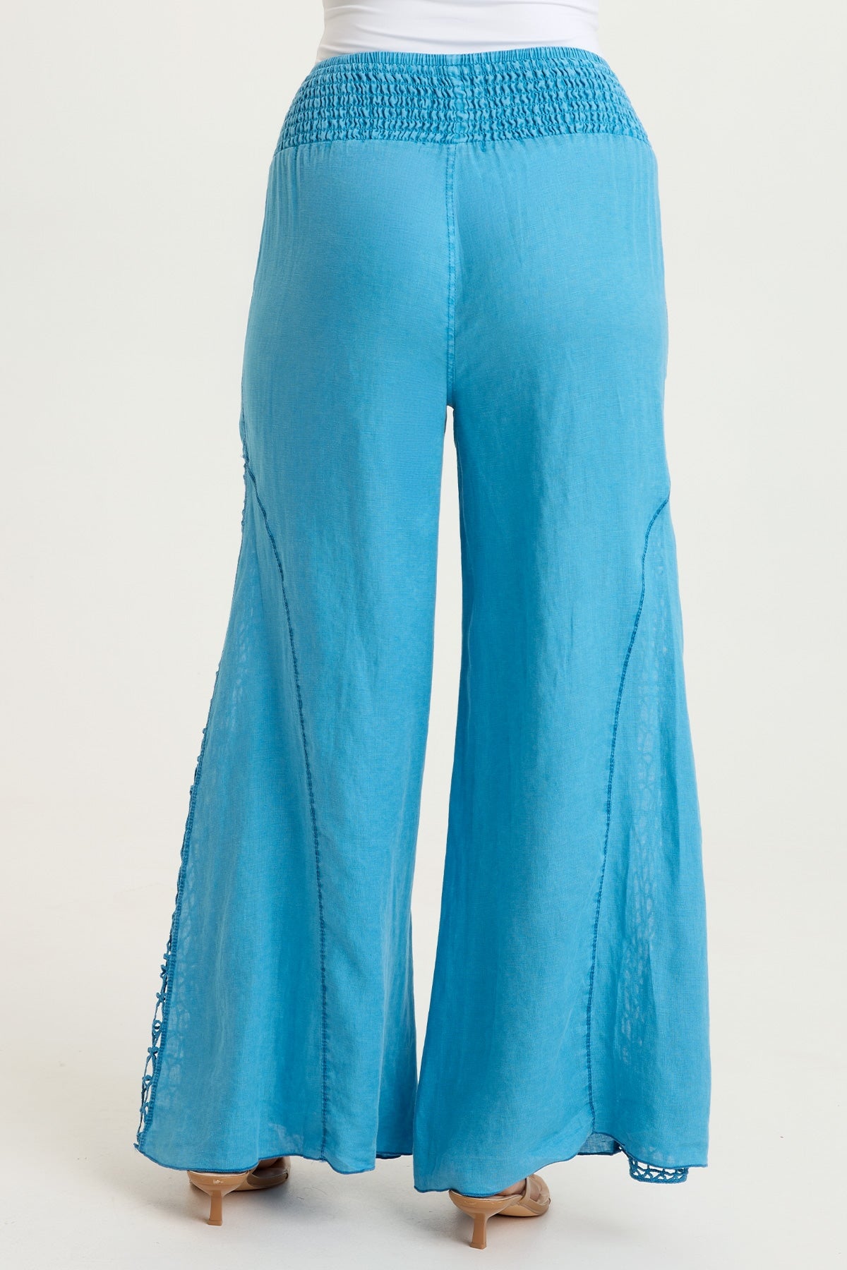 Garcia Linen Crochet Pant
