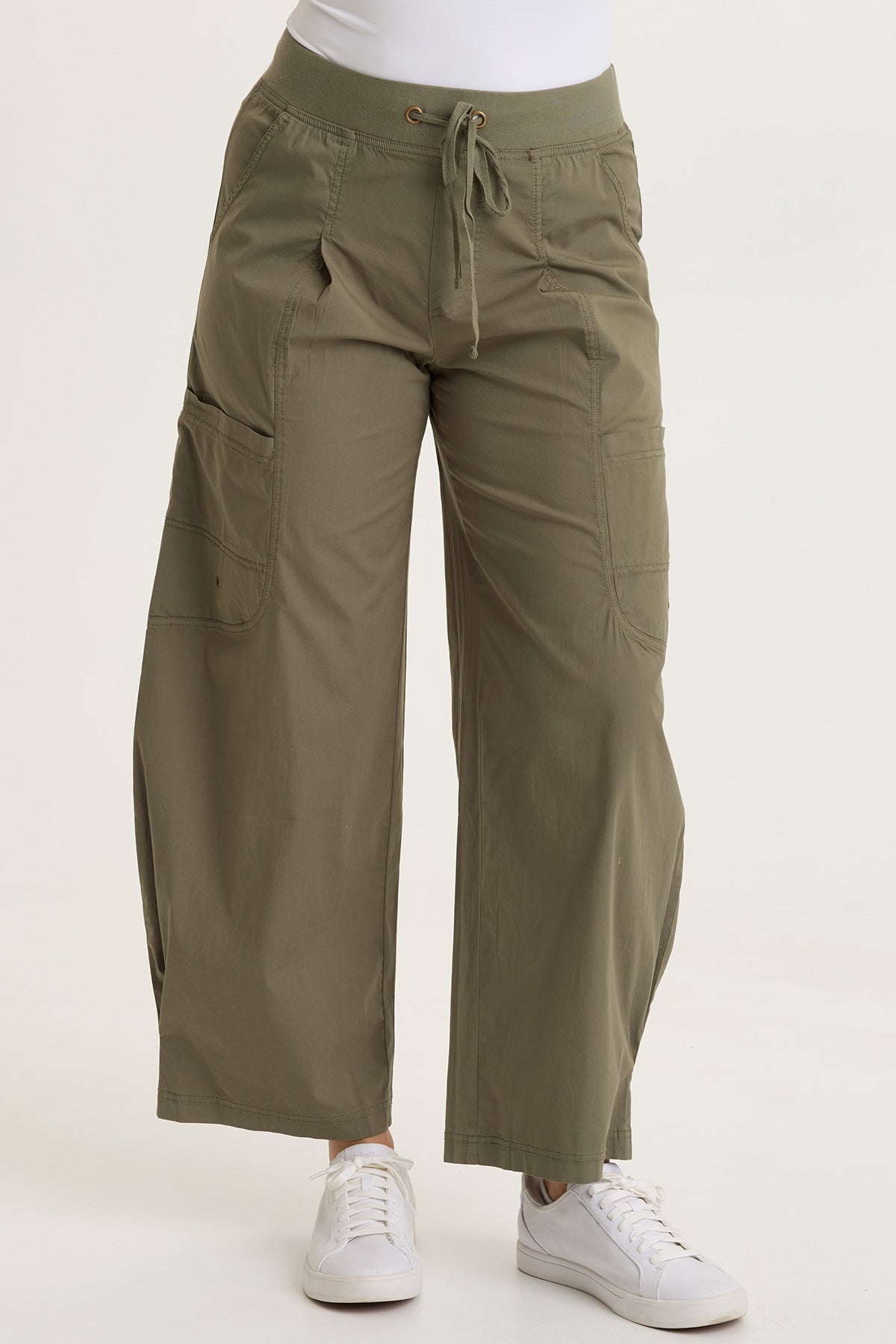 Pender Poplin Barrel Pant
